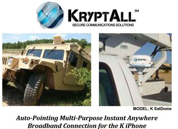 Auto-Pointing Multi-Purpose Instant Anywhere Broadband Connection for the K iPhone